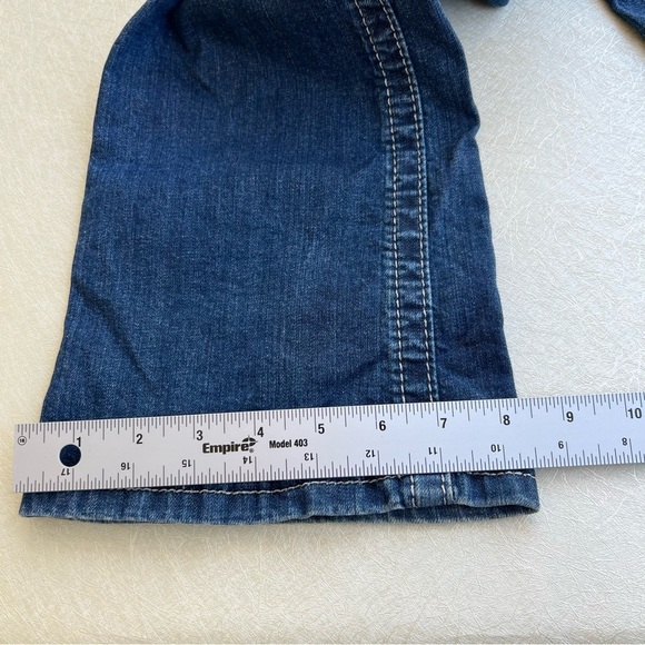 Miss Me Blue Boot Cut Jeans with Embroidered Back - Picture 8 of 11
